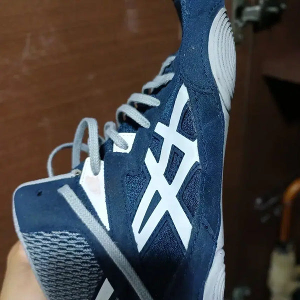 [BUNJANG] ASICS Wrestling Boxing Shoes Navy 275 / 아식스 레슬링화 복싱화 네이비 275