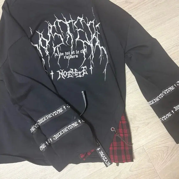 [BUNJANG] Noemi Long Sleeve T-Shirt / 노에미 긴팔티셔츠 지뢰계 양산형