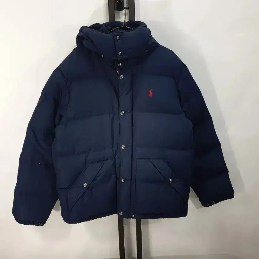 [BUNJANG] Polo Ralph Lauren Elmwood Puffer Down Jacket Navy / 폴로 랄프로렌 패딩 엘름우드 푸퍼 다운 자켓 네이비 신형탭 L
