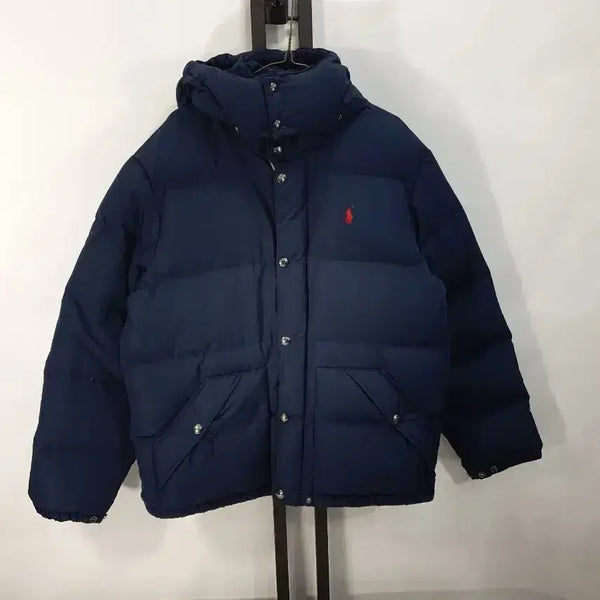 [BUNJANG] Polo Ralph Lauren Elmwood Puffer Down Jacket Navy / 폴로 랄프로렌 패딩 엘름우드 푸퍼 다운 자켓 네이비 신형탭 L