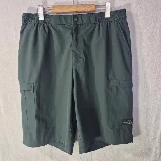 [BUNJANG] Montbell Cargo Shorts Khaki (Size 92/36) / 몽벨 카고 반바지 92(허리사이즈 36) 팔아요