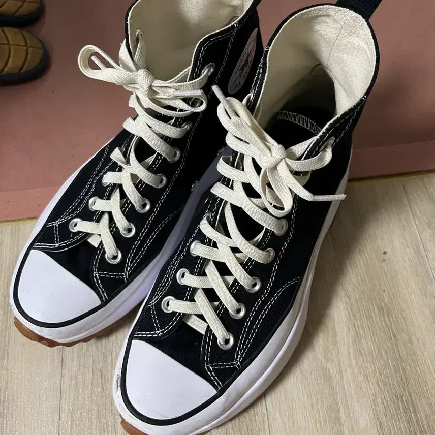 [BUNJANG] Converse Run Star Hike Black High-Top Sneakers (265mm) / 컨버스 런스타 하이크 블랙 265