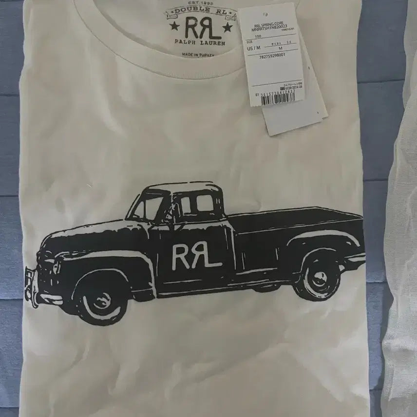 [BUNJANG] RRL Truck Jersey T-Shirt Medium / RRL 트럭 저지 티셔츠 M