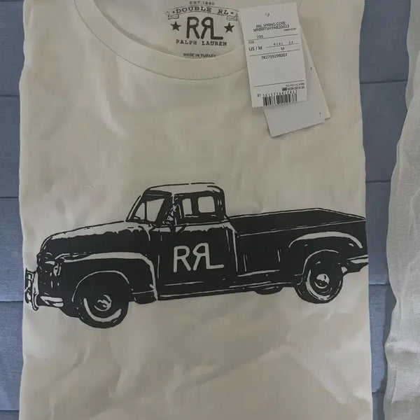 [BUNJANG] RRL Truck Jersey T-Shirt Medium / RRL 트럭 저지 티셔츠 M