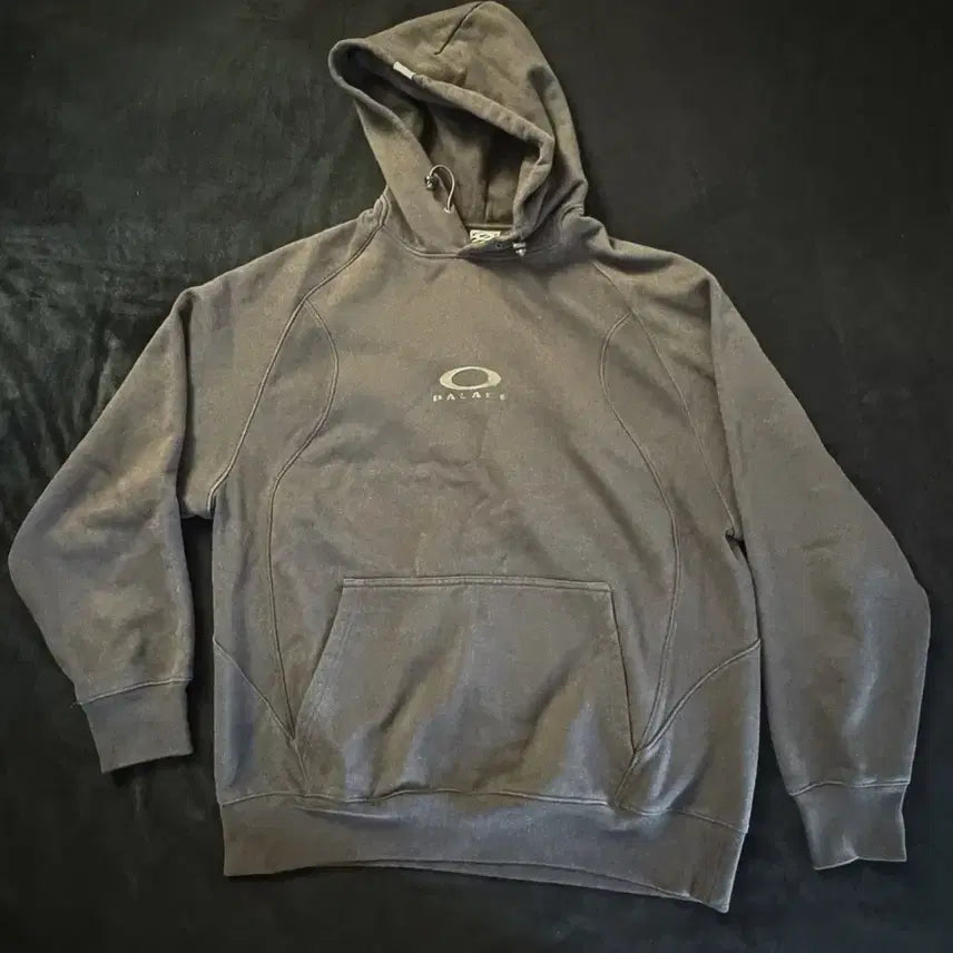 [BUNJANG] Palace x Oakley Collaboration Hoodie Black XL / 팔라스 x 오클리 후드티 블랙 XL