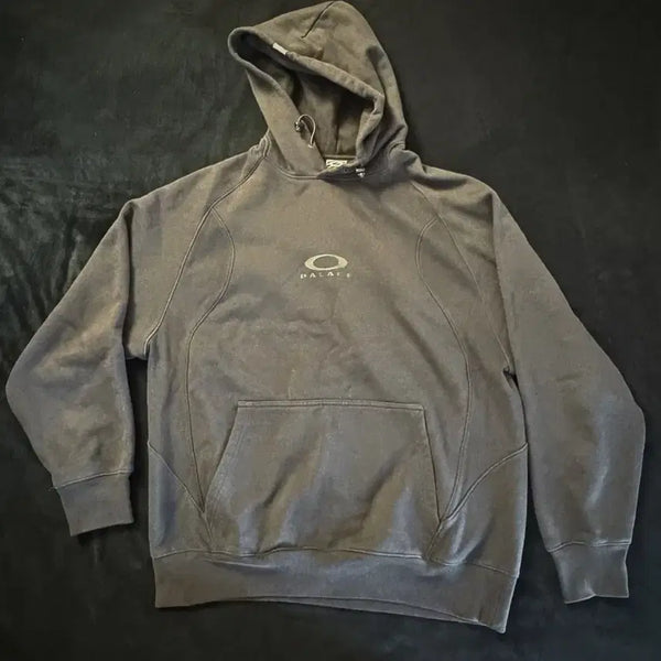 [BUNJANG] Palace x Oakley Collaboration Hoodie Black XL / 팔라스 x 오클리 후드티 블랙 XL
