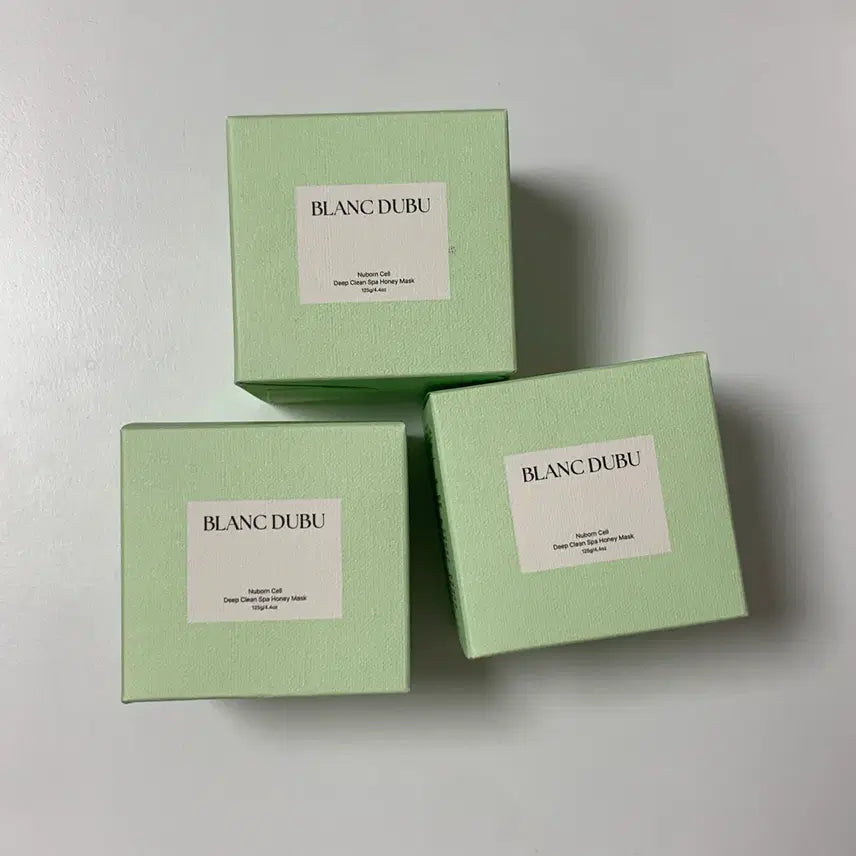 [BUNJANG] Blancdouce Deep Clean Spa Honey Mask 3-Piece Set / 블랑두부 딥 클린 스파 허니 마스크 3개
