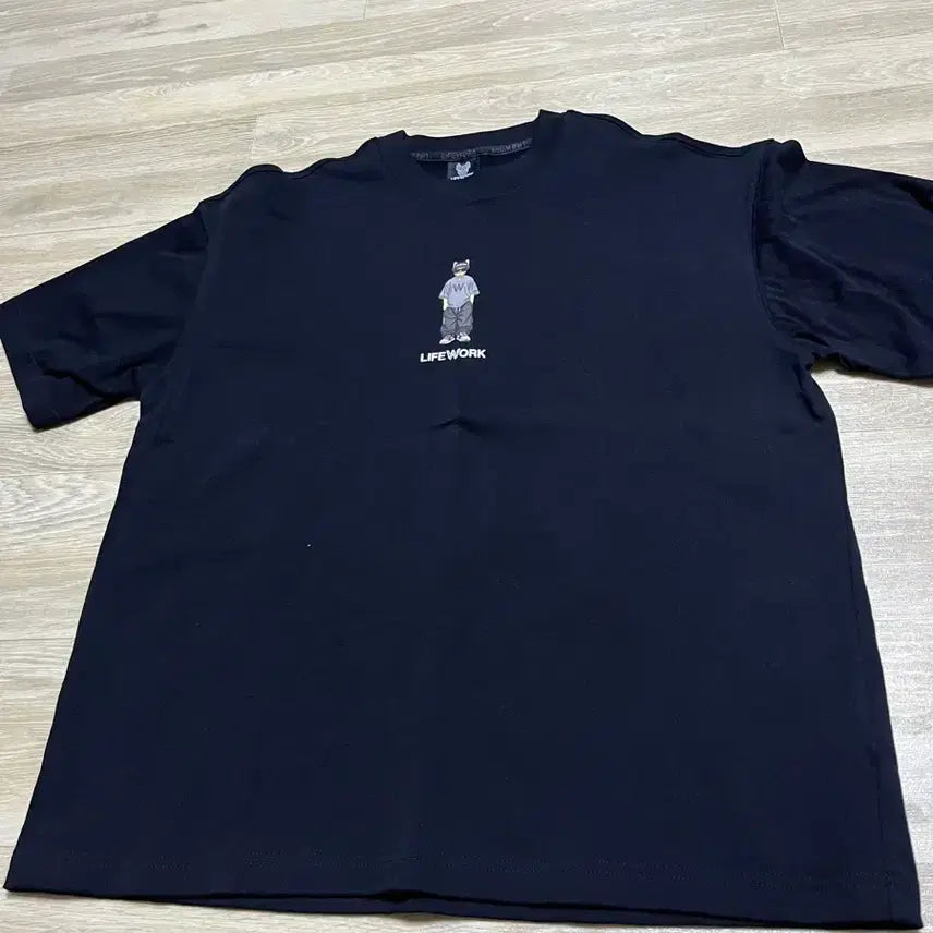 [BUNJANG] Life Work Heavyweight T-Shirt Black / 라이프워크 헤비웨이트 반팔티-미착용