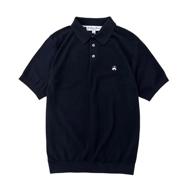 [BUNJANG] Brooks Brothers Short Sleeve Knit Navy (Size S) / 브룩스브라더스 반팔 니트 블랙네이비 (S/국내90~95)
