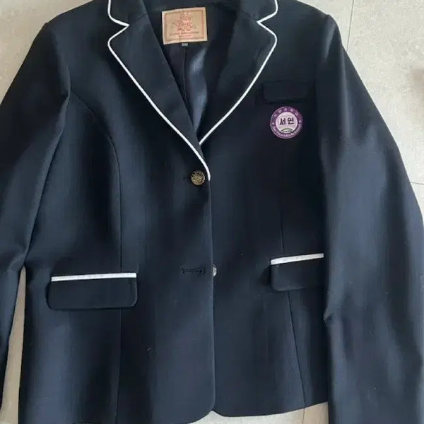 [BUNJANG] School Uniform Jacket and Skirt Set / 교복 재킷 치마