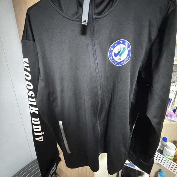 [BUNJANG] Woosuk University Adidas Zip-Up Jacket / 우석대학교집업