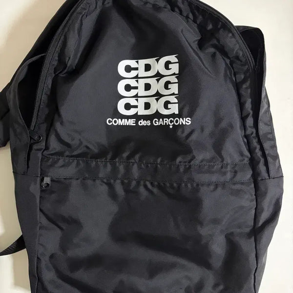 [BUNJANG] Comme des Garçons CDG Logo Backpack / 꼼데가르송 CDG 로고 백팩 가방