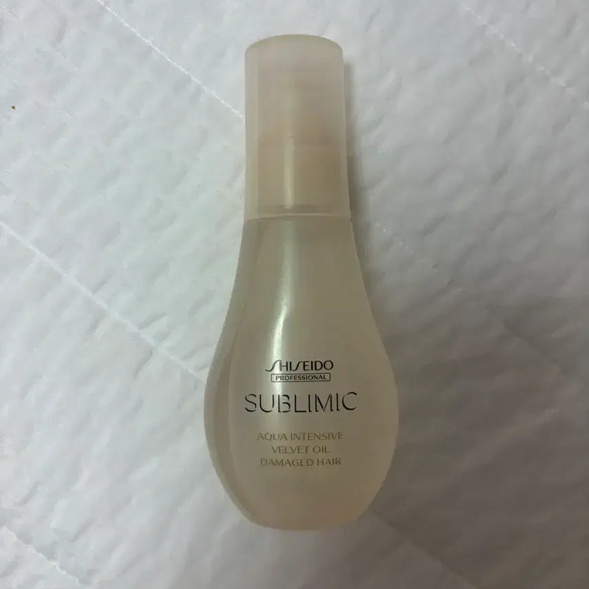 [BUNJANG] Shiseido Sublimic Aqua Intensive Velvet Oil / 시세이도 서브리믹 아쿠아 인텐시브 벨벳 오일