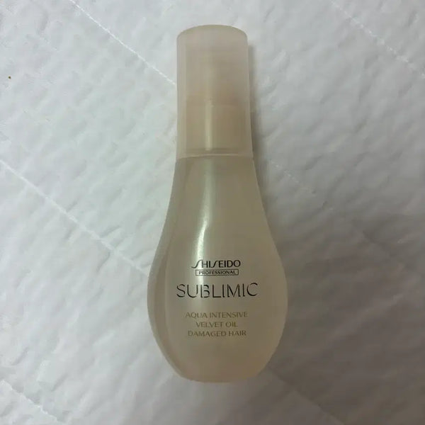 [BUNJANG] Shiseido Sublimic Aqua Intensive Velvet Oil / 시세이도 서브리믹 아쿠아 인텐시브 벨벳 오일