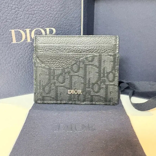 [BUNJANG] Dior Oblique Saddle Card Holder / 디올 오블리크 새들 카드지갑