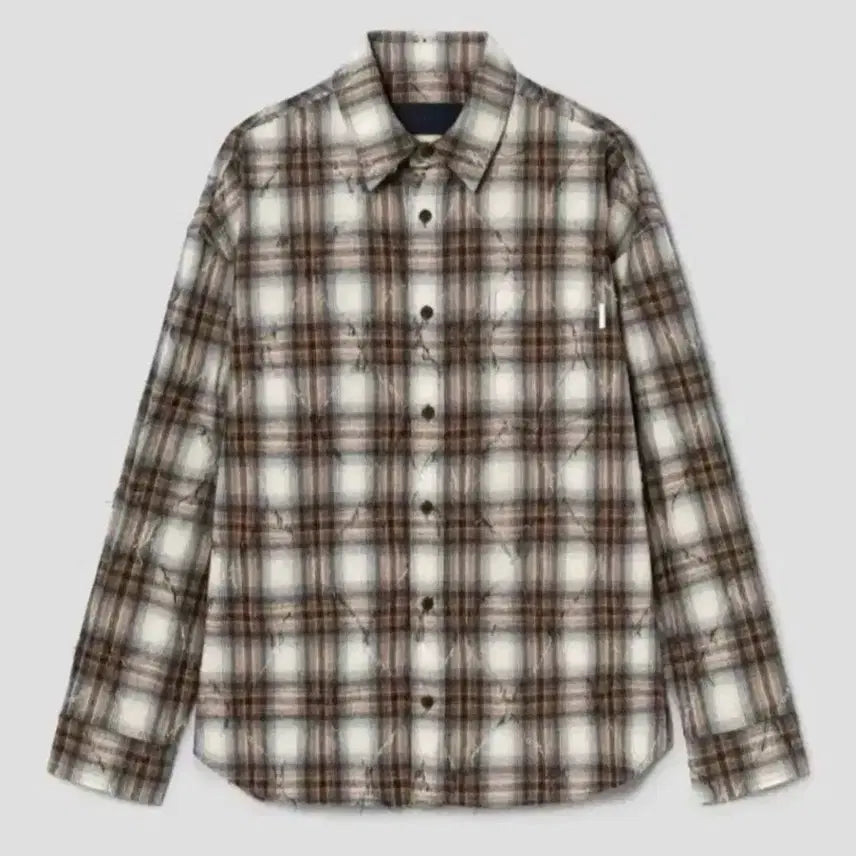 [BUNJANG] Juun.J Argyle Shirt Beige / 준지 아가일 셔츠 베이지