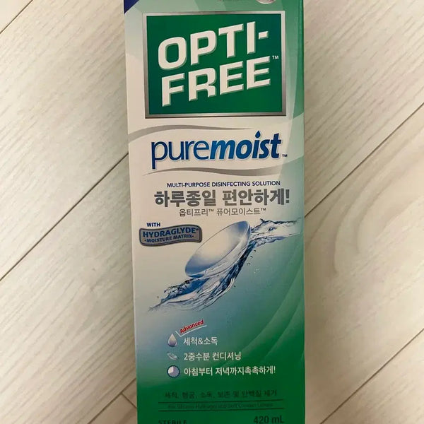 [BUNJANG] Opti-Free Puremoist Contact Lens Solution with Case, 420ml / (새상품)옵티프리 퓨어모이스트 렌즈세정액 + 렌즈케이스, 420ml