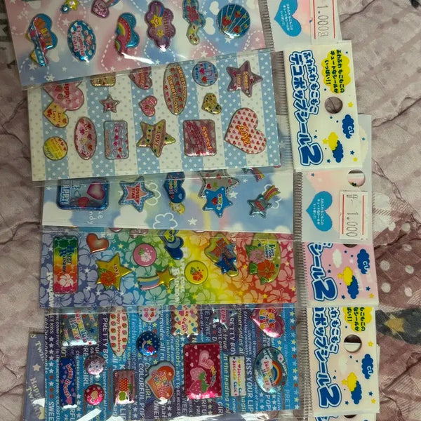 [BUNJANG] Vintage Japanese Stickers / 일본 고전스티커