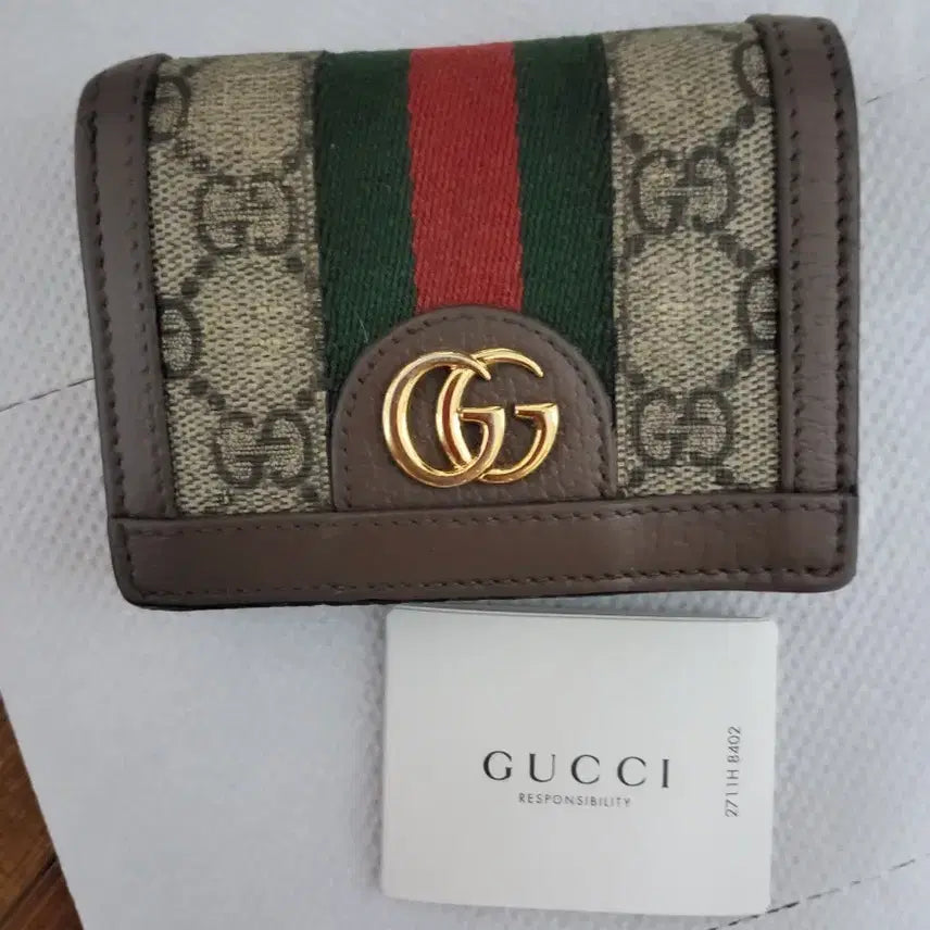 [BUNJANG] Gucci Women's Bi-fold Wallet / 구찌 지갑