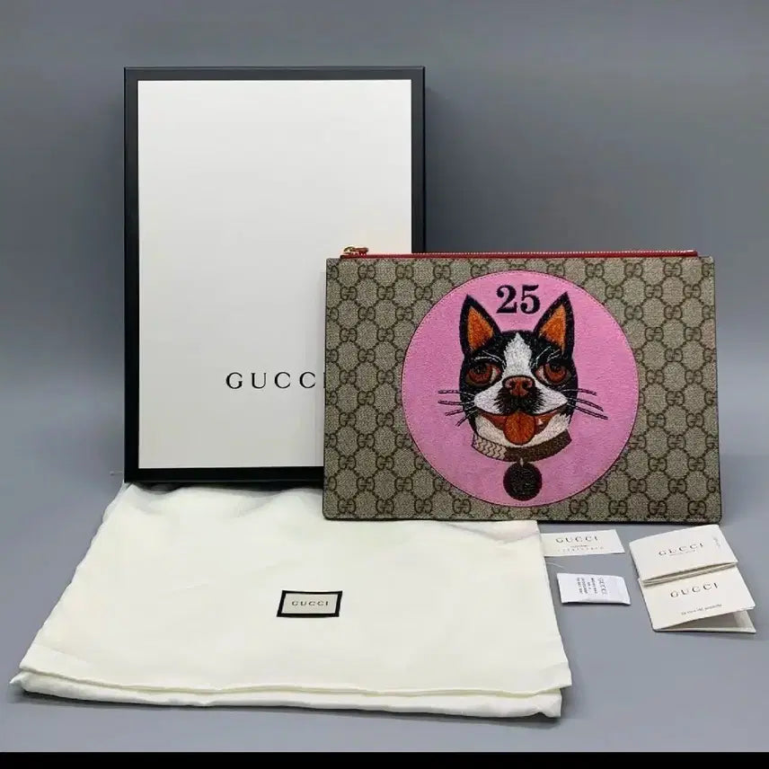 [BUNJANG] Gucci GG Supreme Bosco Clutch Pouch / 구찌 GG 수프림 보스코 클러치백 구찌클러치백 구찌파우치 남성클러치백