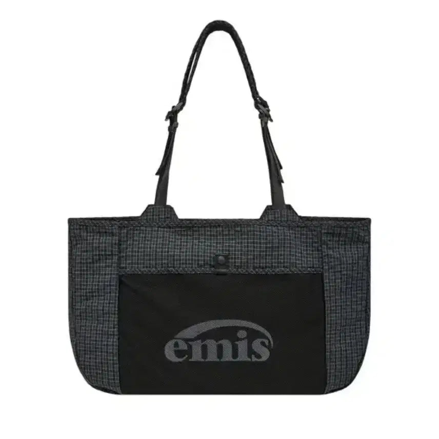 [BUNJANG] EMIS Check Shopper Bag / 이미스 체크 쇼퍼백 (새상품)