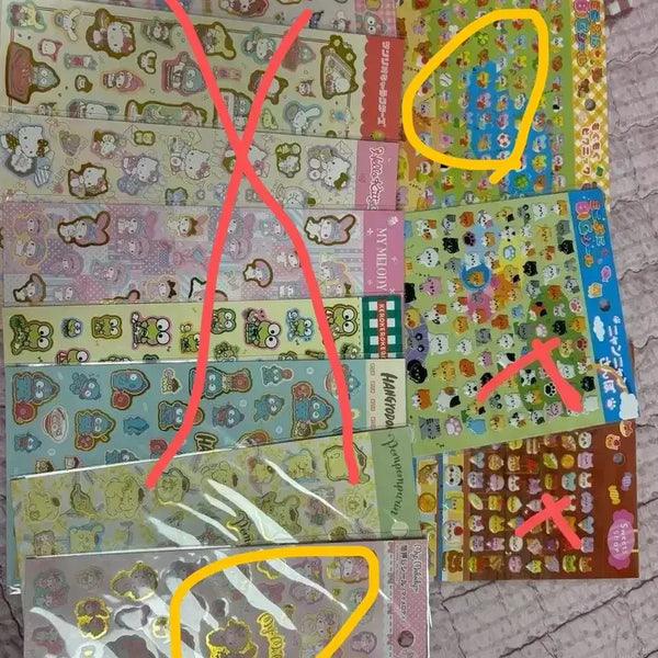 [BUNJANG] Japanese Vintage Stickers / 일본 고전 스티커