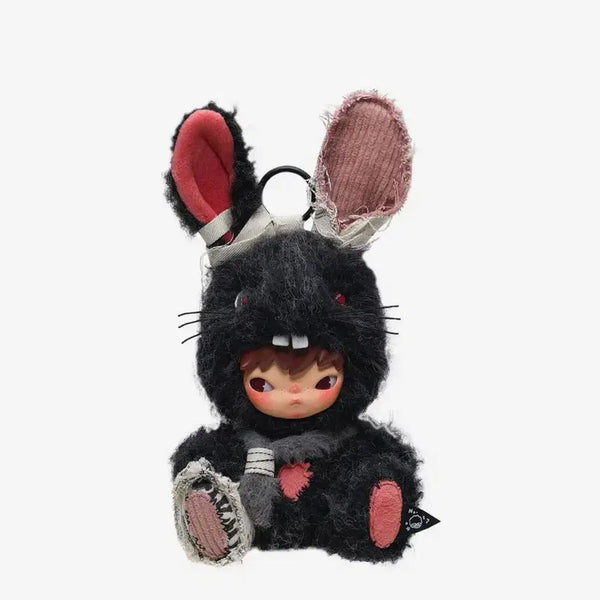 [BUNJANG] Popmart Hirono Santokki Rabbit Plush Keychain (Sealed) / (미개봉 새상품) 팝마트 히로노 산토끼 인형 키링