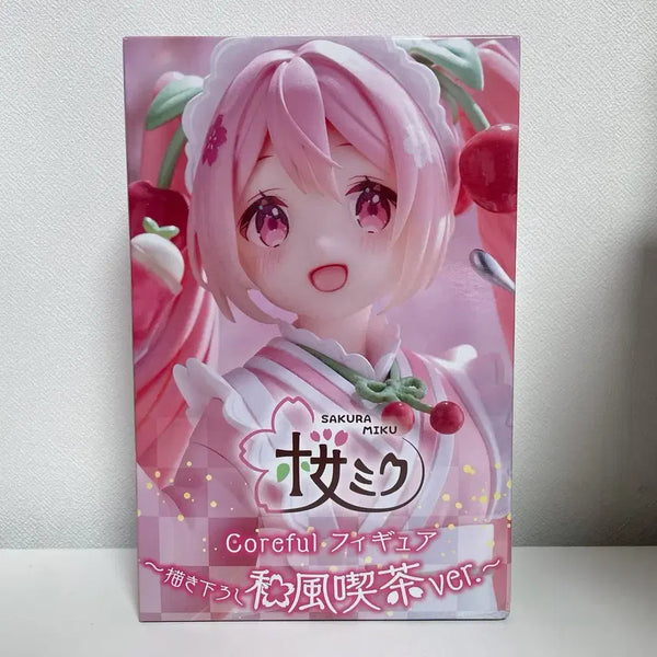 [BUNJANG] Sakura Miku Coreful Teahouse Figure (Unsealed) / 사쿠라 미쿠 코어풀 찻집 피규어 미개봉