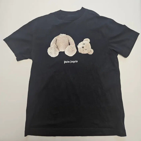 [BUNJANG] Palm Angels Bear Printing T-Shirt Black / 팜 엔젤스 베어 프린팅 반팔티 블랙