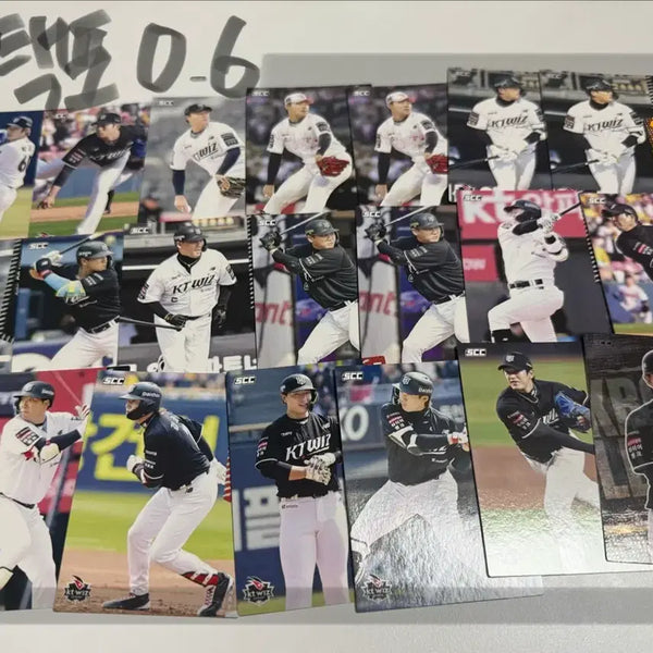 [BUNJANG] 2026 KBO Baseball Cards - KT Wiz Players (Lee Kang-min, Soh Hyun-jun, Choi Won-jun, Ahn Hyun-min, Kim Hyun-soo, Heo Kyung-min) Bundle Set / 2026 KBO 크보 카드 케이티위즈 이강민 소형준 최원준 안현민 판매