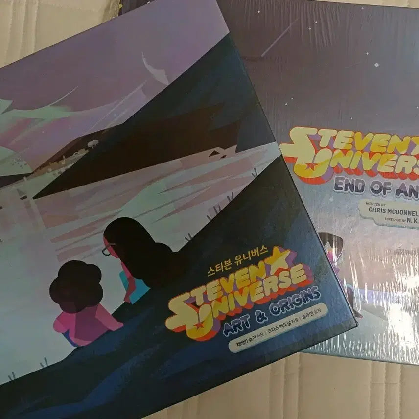 [BUNJANG] Steven Universe Bundle Art Book & Graphic Novels / [일괄] 스티븐 유니버스 스유 아트북 만화책