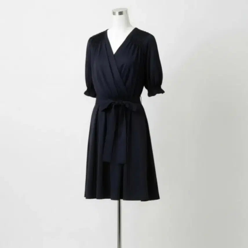 [BUNJANG] Culture Call Navy Free Size Blouse/Dress / 55~66 새상품 컬쳐콜 원피스 새제품 블라우스 반팔 치마 미니 스커트
