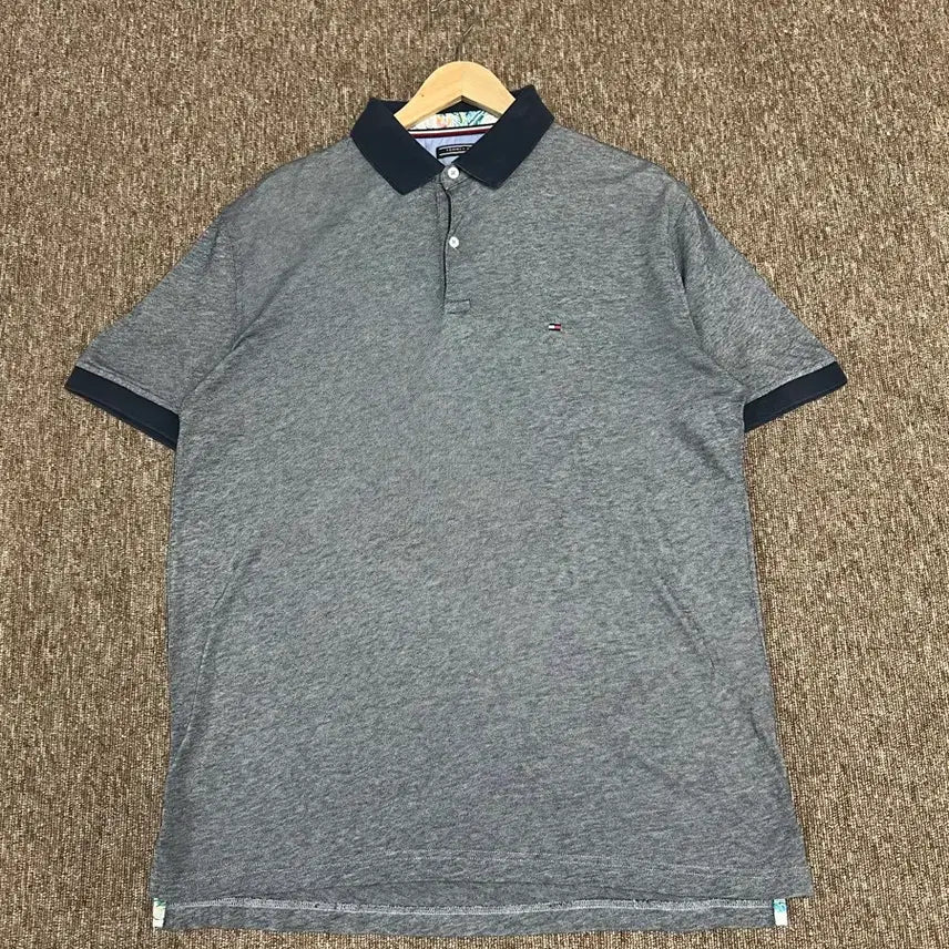 [BUNJANG] Tommy Hilfiger Grey Polo Shirt XL / 타미힐피거 그레이 카라티 XL