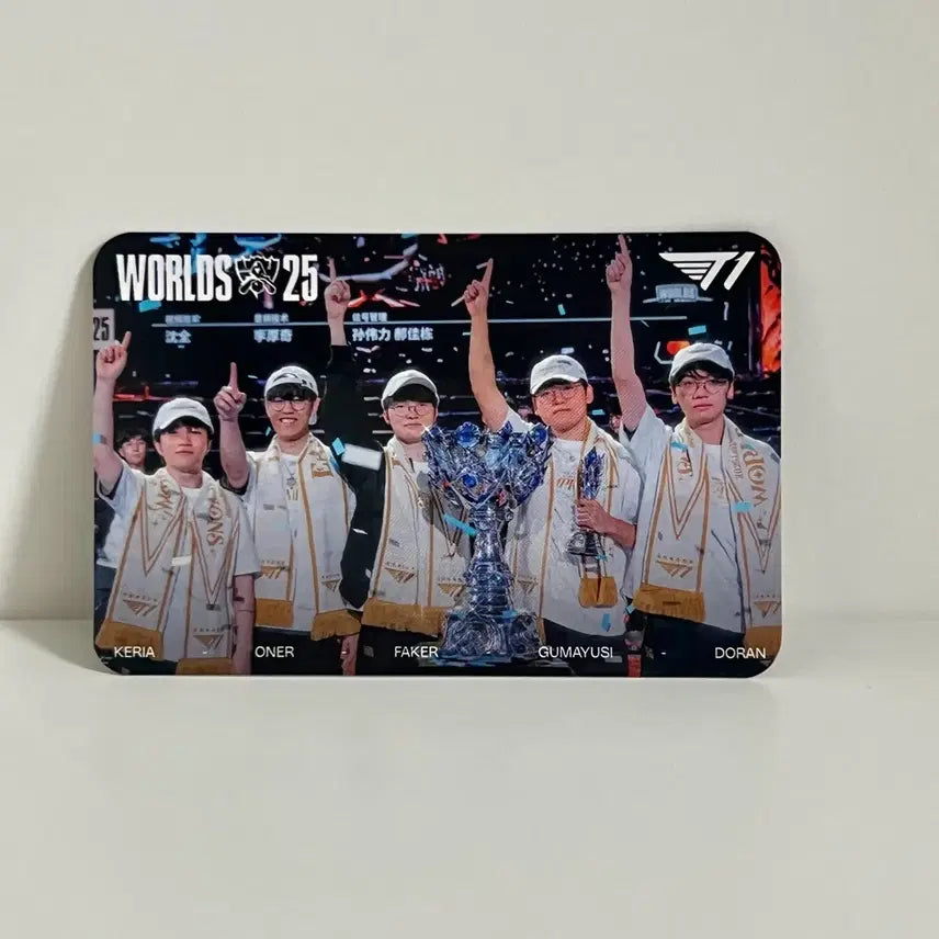 [BUNJANG] T1 2025 Worlds Champions Photocard Bundle Set / 대전 펜페스타 MSI T1 월즈 2025 우승 기념 카드 / 포카