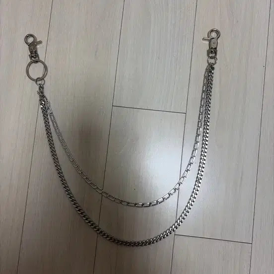 [BUNJANG] Layered Chain Keyring / 체인 키링