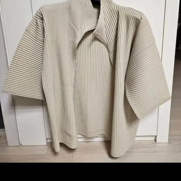 [BUNJANG] Homme Plissé Issey Miyake JL117 Jacket Beige Size 2 / 옴므플리세 jl117 2사이즈