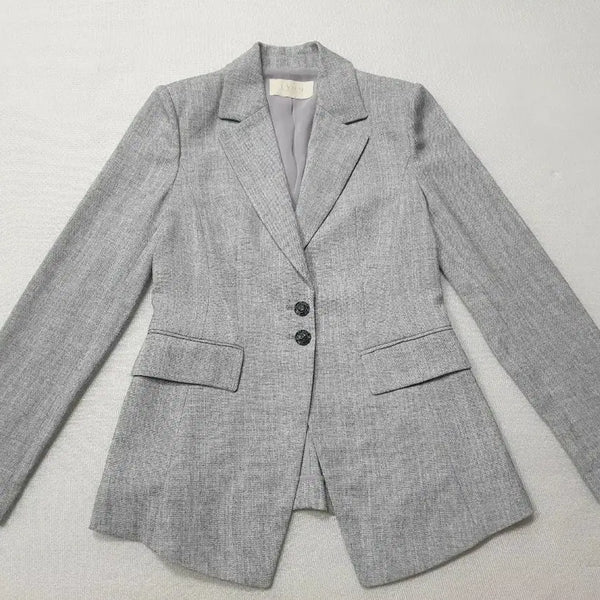 [BUNJANG] LYNN Grey Jacket Size 55 (Women's 85) / 린 LYNN 자켓 회색 55 여성85