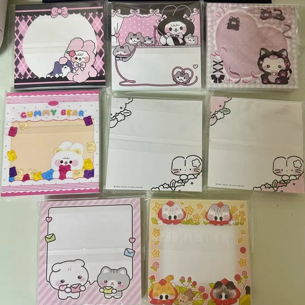 [BUNJANG] Memo Pad Paper Mix (66 Designs) / 소장용 떡메 믹스(mix) 선택가능!!