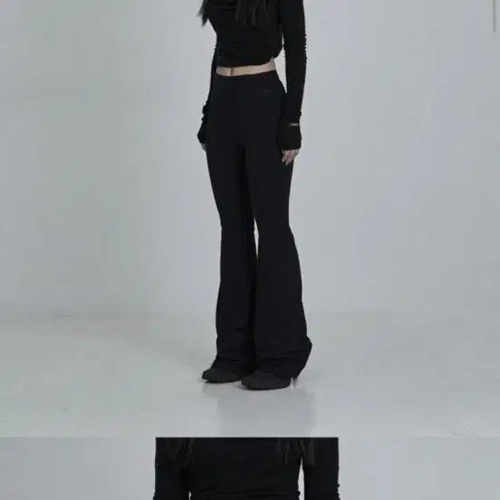 [BUNJANG] Odore Flare Pants (Bootcut Leggings) / 오도어 플레어 팬츠 (부츠컷 레깅스)