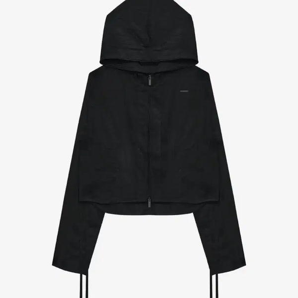[BUNJANG] Trimingbird Silky Hoodie Shirt / 트리밍버드 실키 후디 셔츠