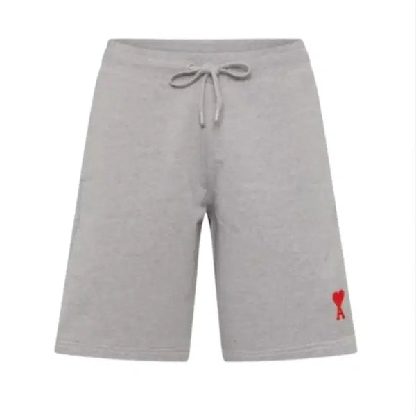 [BUNJANG] Ami Heart Logo Grey Shorts / (새상품) 아미 하트 로고 그레이 반바지