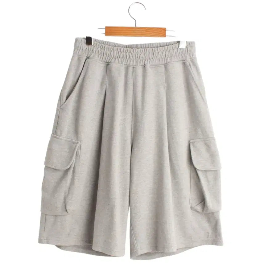 [BUNJANG] L Zero Sweat Cargo Shorts / L 제로 스웻 카고 반바지