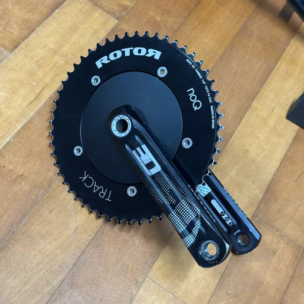 [BUNJANG] ROTOR 3D PIXIE Crankset + ROTOR NOQ 53T Chainring (165mm) / (풀셋, 165mm) 로터 3D 픽시 크랭크셋 + 로터 노큐 53T