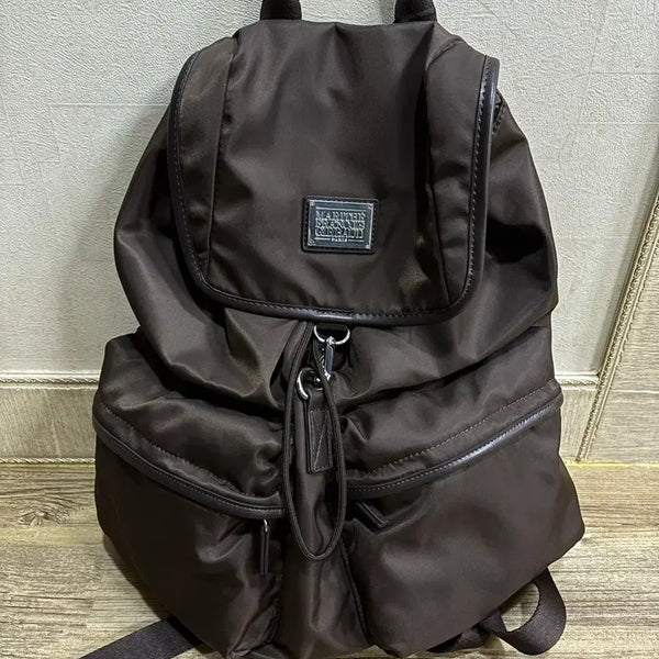 [BUNJANG] Marithe Francois Girbaud Classic Logo Backpack Brown / (새제품) 마리떼 클래식 로고 백팩 브라운