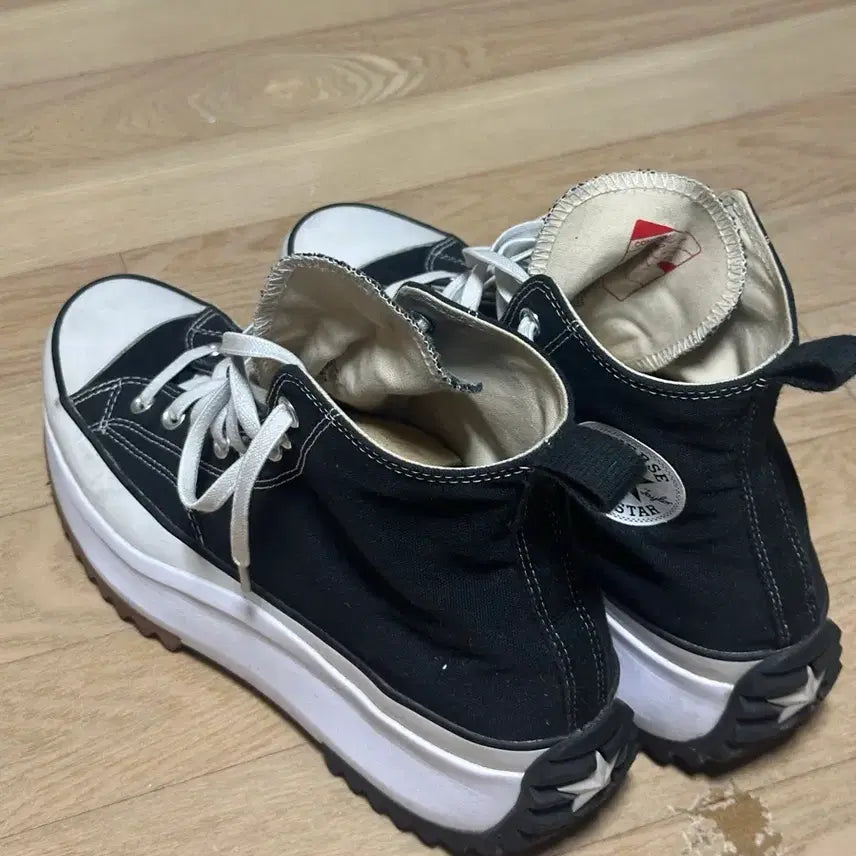 [BUNJANG] Converse Run Star Hike Black Sneakers / 컨버스 런스타 하이크 블랙 300