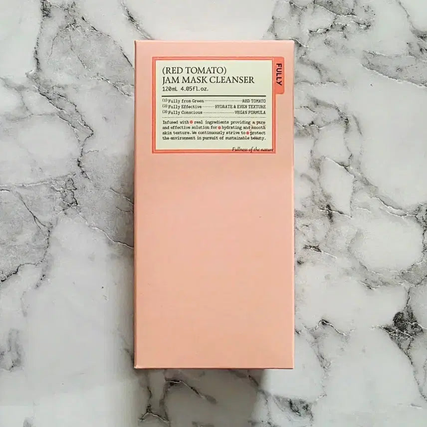 [BUNJANG] FOOLY Red Tomato Jam Vegan Pack Cleanser 120ml / (미개봉 새상품) 풀리 레드 토마토 잼 비건 팩 클렌저 120ml