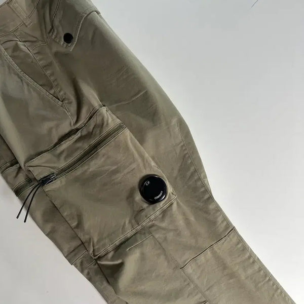 [BUNJANG] CP Company Ash Khaki Lens Cargo Pants / CP컴퍼니 애쉬카키 렌즈 카고팬츠