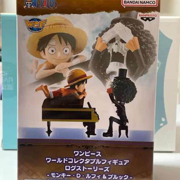 [BUNJANG] Bandai Namco One Piece World Collectable Figure Luffy & Brook / 반다이남코 원피스 월드콜렉터블 피규어 루피&브룩