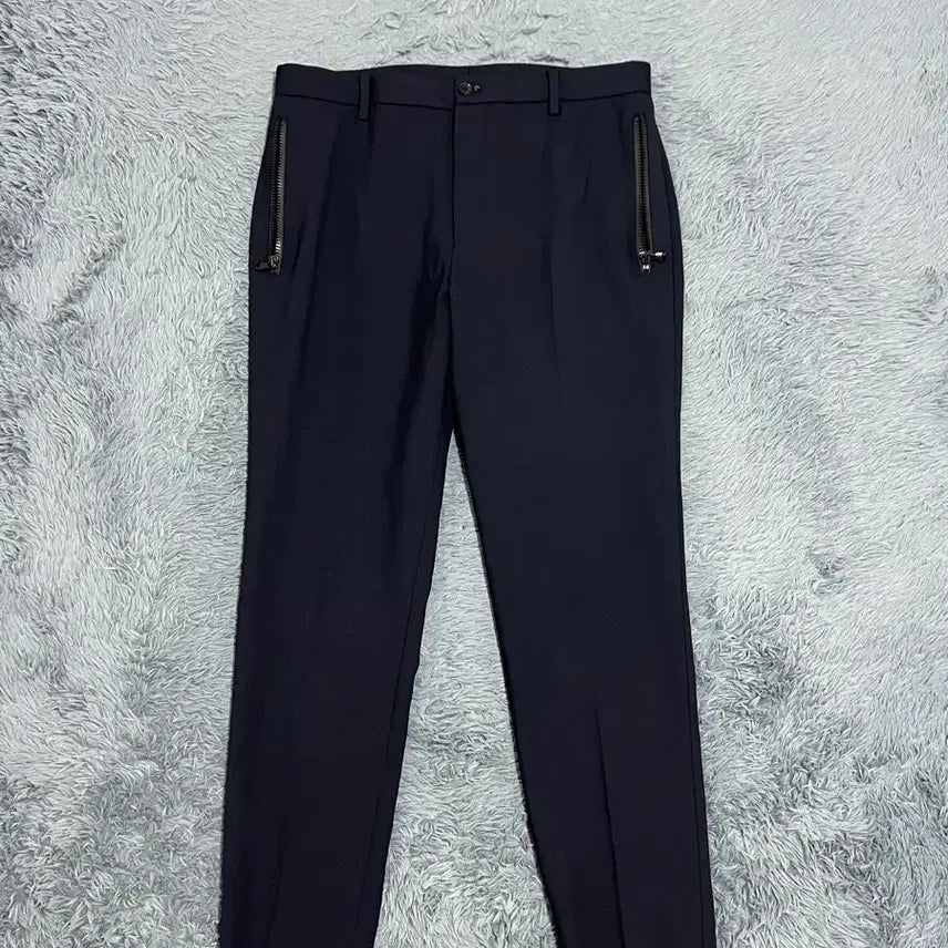 [BUNJANG] Solid Homme Navy Slacks Size 32 / (정품) 솔리드옴므 네이비 슬랙스 허리32