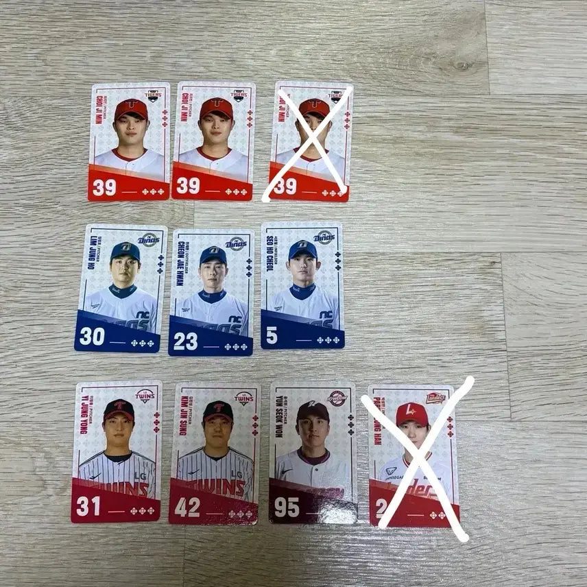 [BUNJANG] KBO x Paldo Bibimmyeon Photocard / 팔도 비빔면 kbo 포토카드 기아 엔씨 엘지 키움 쓱 ssg
